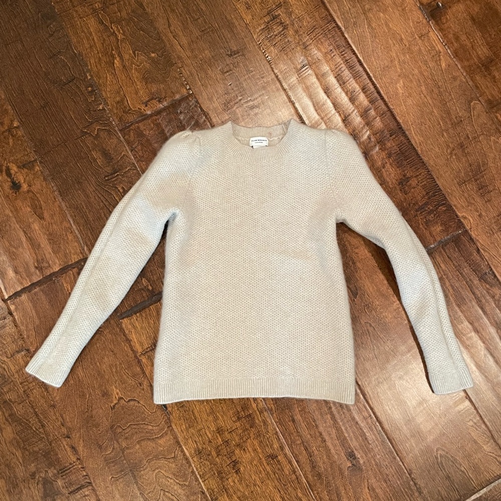 Beige Club Monaco Cashmere Sweater